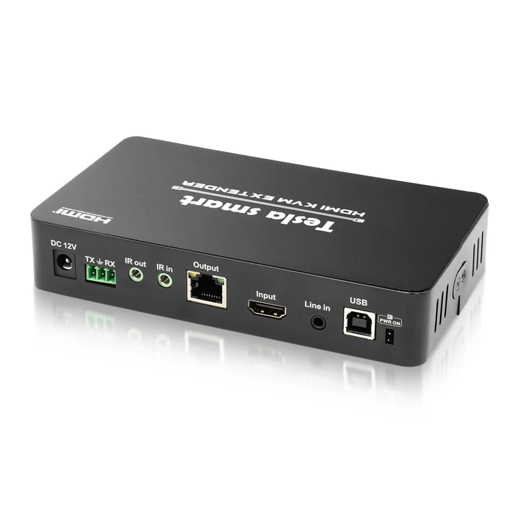 Tesla smart Multi-function HDMI KVM Extender 100 м HDMI KVM + аудио удлинитель по CAT5e/6 (1 удлинитель TX + 1 удлинитель RX)