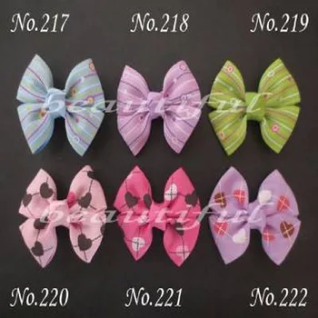 

1000 BLESSING Good Girl Custom Boutique 2.5" Bowknot Hair Bow Clip 420 No.