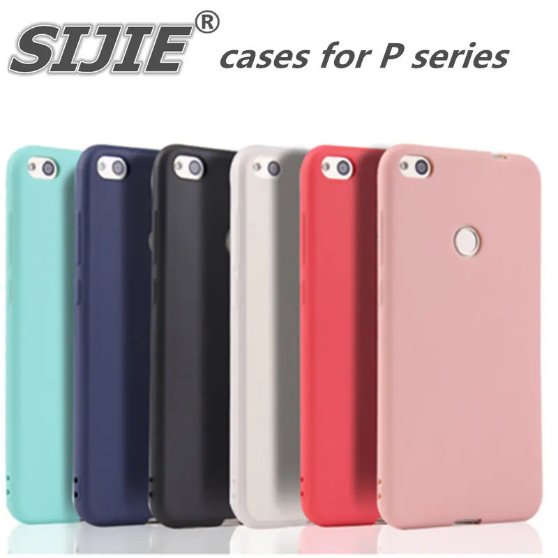 

cases for huawei P8 P9 P10 P20 lite 2017 plus P smart Ascend soft phone protective TPU Shell Cover silicone case black blue