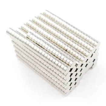 

100pcs Neodymium N35 Dia 4mm X 2mm Strong Magnets Tiny Disc NdFeB Rare Earth For Crafts Models Fridge Sticking