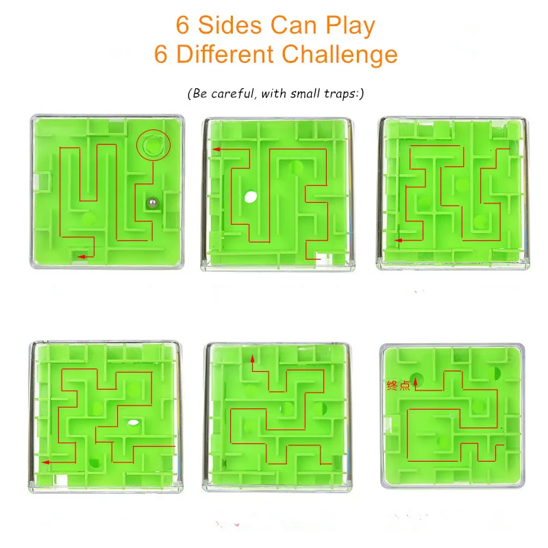3D Labyrinth Puzzle Cube Maze Ball Intellectual Toys Kids Puzzle Game Balance Logic Ability Adult Anti Stress Antistress Toy 8cm 3D Labyrinth Puzzle Cube Maze Ball Intellectual Toys Kids Puzzle Game Balance Logic Ability Adult Anti Stress Antistress Toy 8cm