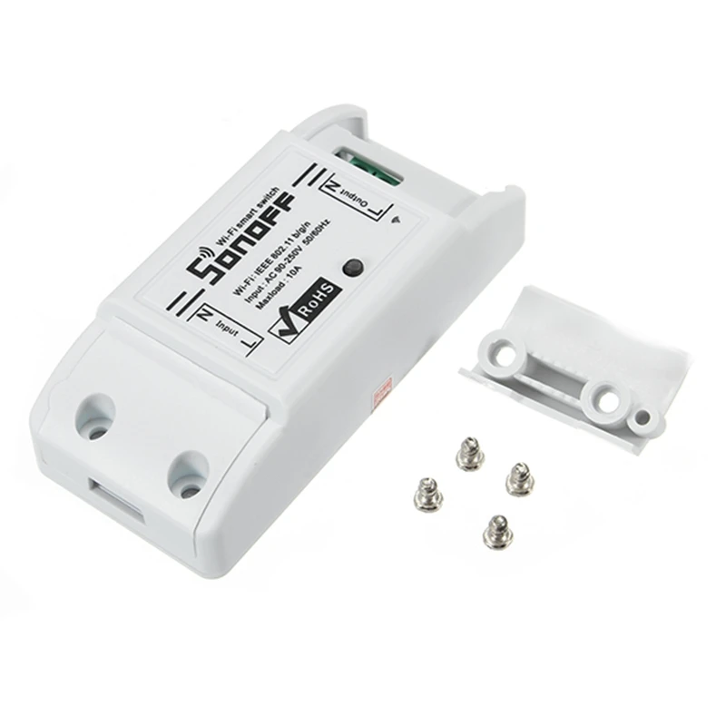 

SONOFF Timer Socket Remote Control Switch Module Wi-Fi Wireless Switch For Smart Home With ABS Shell Mobile APP Control New