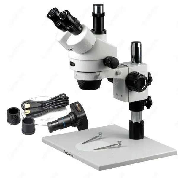 Inspection Microscope AmScope Supplies 3.5X 90X Inspection