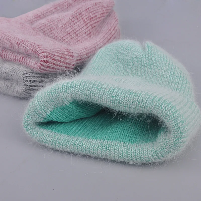 Women's hats autumn winter knitted wool beanies hats 2017 new arrival casual caps good quality female hat Hot  (6)