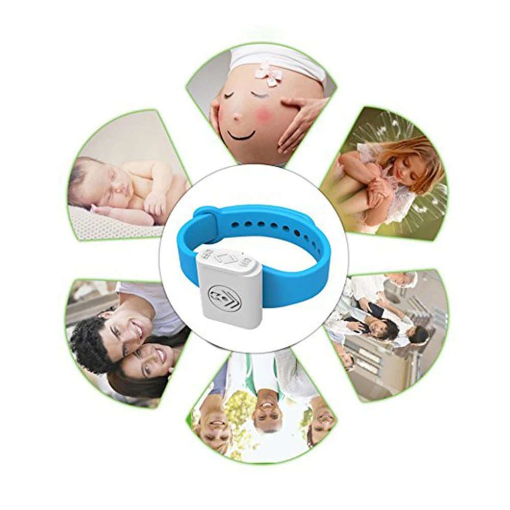 Открытый Противомоскитный браслет с репеллентом от комаров браслет на запястье нетоксичный насекомых Репеллент для взрослых и детей