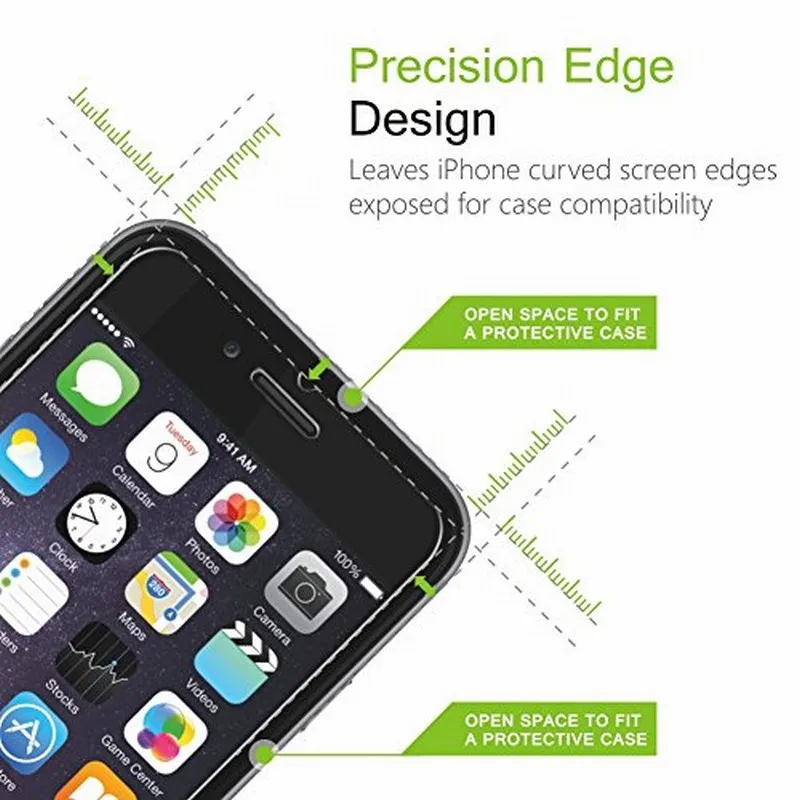 2PCS For iPhone 7 6S 6 Screen Protector NYFundas Tempered Glass ScreenProtector Film Protection Tool For iPhone 6 S Plus iPhone7 (2)