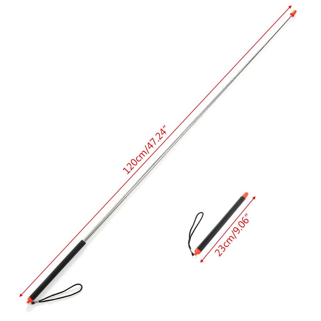 Home & Garden 79" Stainless Steel Telescopic Teachers Pointer Pole