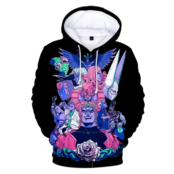 

Fashion JOJO 3D Print Hoodies Sweatshirt Men Women Japanese Anime Casual Pullover JOJO 3D Men Hoodies Sweatshirt
