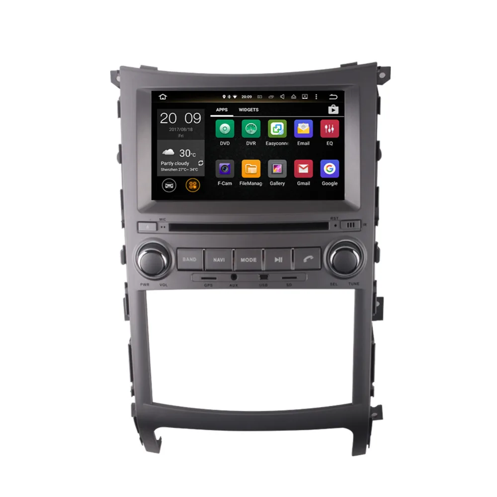 Discount 7 Inch 4GB RAM Android 8.0 Octa Core Car DVD Player GPS Navigation For Hyundai Veracruz/IX55 2006- Auto Radio Stereo Multimedia 4