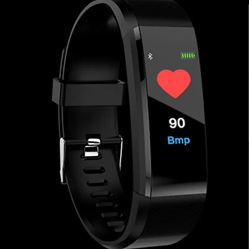 Smartch ID115 Plus HR фитнес приложение gps трекер активности умный Браслет монитор сна