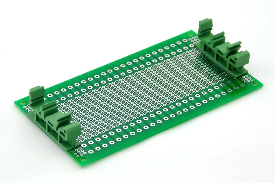 Прототип PCB с din-рейку адаптер, 137.4x72 мм, для din-рейку проектов DIY