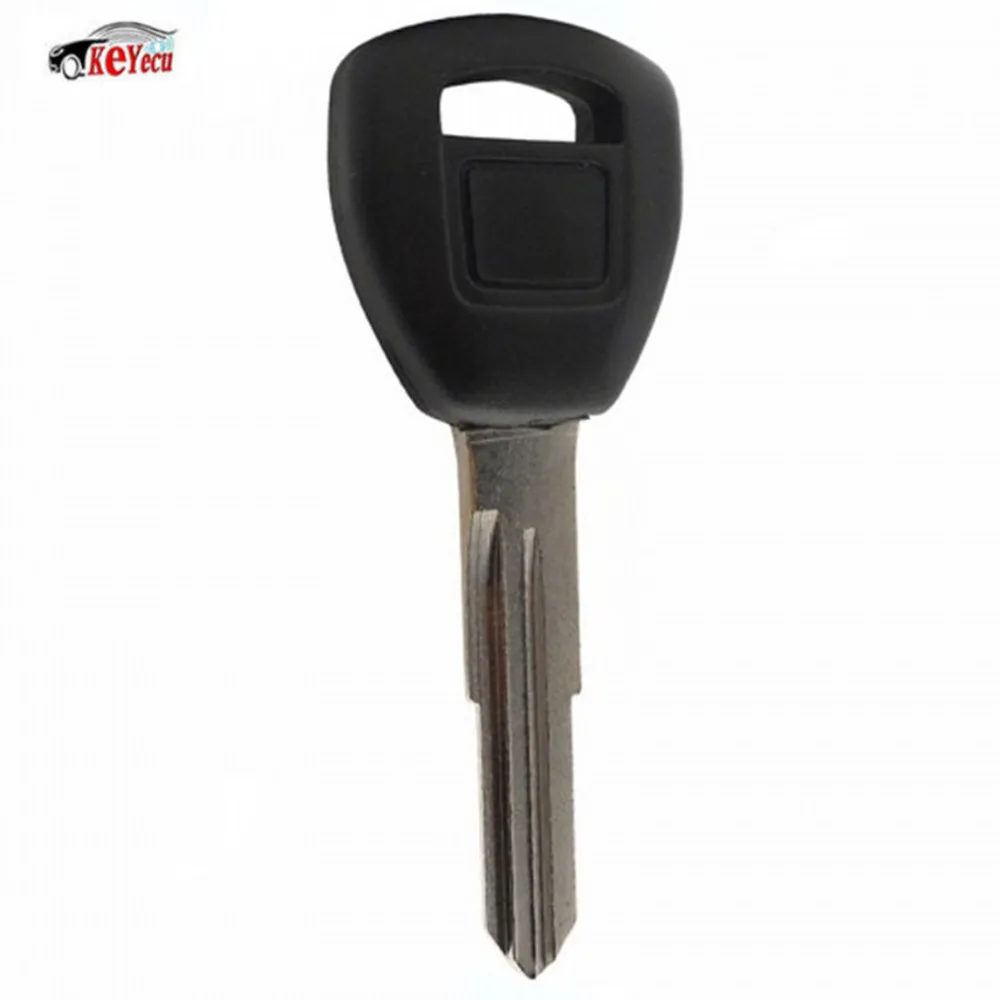 KEYECU New Replacement Ignition Key Blank With Chip ID T5 Chip Uncut 
