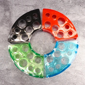 

10pcs/lot Tattoo Ink Cup Holder for Pigment Cup Sector Colorful Ink Cup Stand IA307