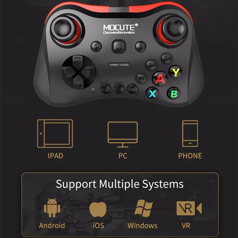 Mocute 056 Bluetooth геймпад Android беспроводной джойстик VR контроллер мобильный для