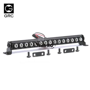 

Free Shipping Metal Roof Lamp 15LED Light Bar for 1/10 RC Crawler SCX10 90027 & SCX10 II 90046 90047 TRX4 Trx-4 D90 Yfan01