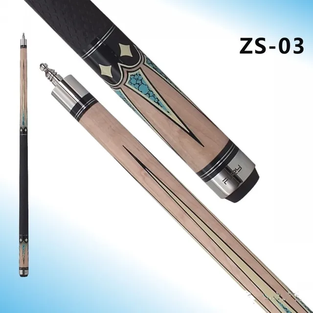 Cheap Fury Pool Cue Model ZS-03 11.75 mm Tip 147cm billiard cue stick Silicone sport grip 19 oz /19.5oz