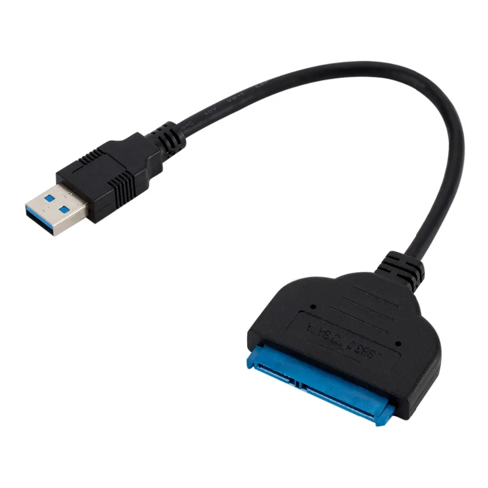 

22 Pin USB SATA III To USB 3.0 2.5 Inch Hard Drive Adapter Cable Converter UASP For 2.5" Laptop HDD SSD (Not Support 3.5" HDD)