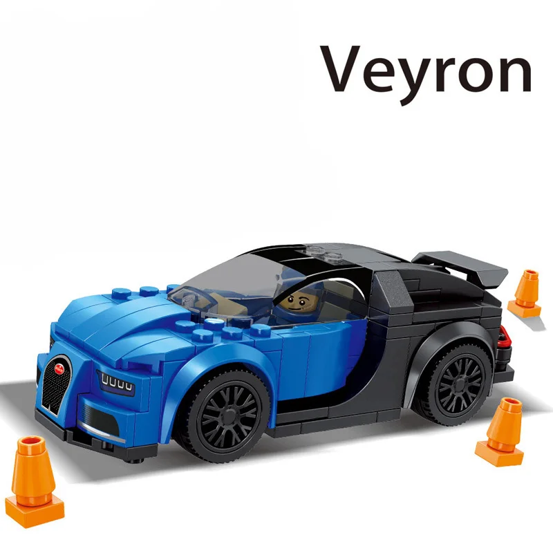Суперсовместимая модель автомобиля Legoed speed Champions от Corsa строительные блоки Mattoni