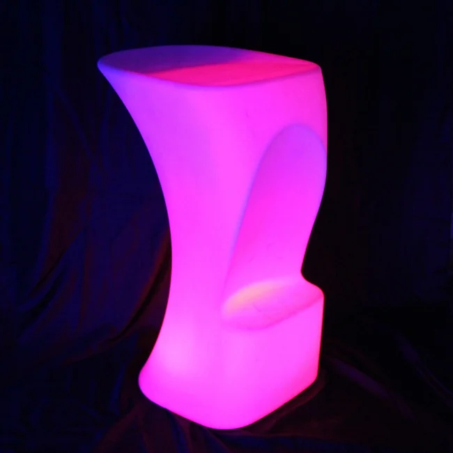 Led Chair Waterproof Rechargeable battery built-in 16 Color Changing SK-LF31A (L48*W45*H85cm) for coffee bar party 2pcs/Lot