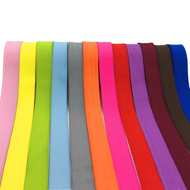 10 метров резинки 2 см Красочный Эластичный прочный резиновый пояс лента для одежды аксессуары DIY детское платье аксессуары для одежды