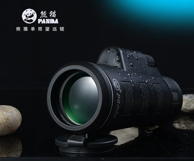 Новый монокулярный телескоп Panda hd vision прицел 35x50 с двойным фокусом для охоты на