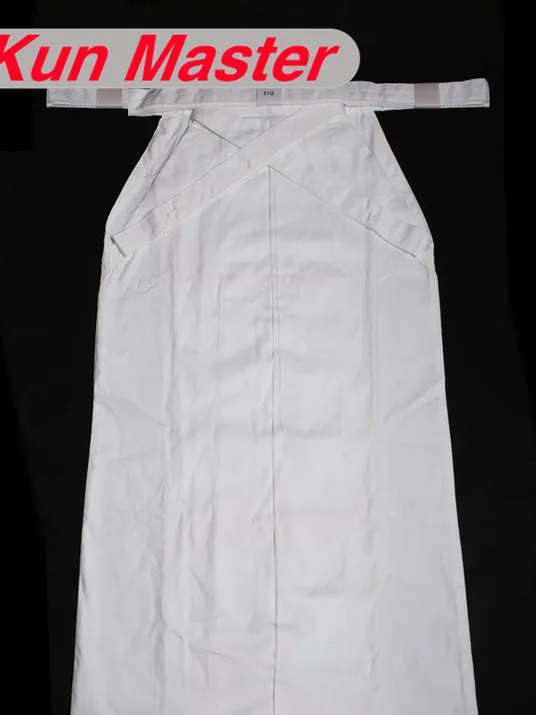 Kendo Martial Arts Uniform, Japanese Traditional Hakama, white skirts