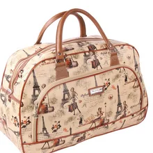 Известный бренд, Женская дорожная сумка, стильная женская сумка из искусственной кожи, водонепроницаемая сумка для одежды, Новая красивая женская сумка-кошелек с принтом, Feminina