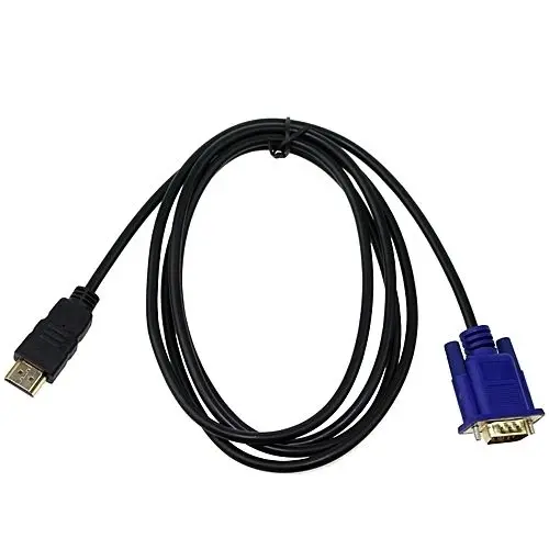 Brand New Gold HDMI to VGA Cable Male-male HD-15 6ft 1.8m Black or Blue |