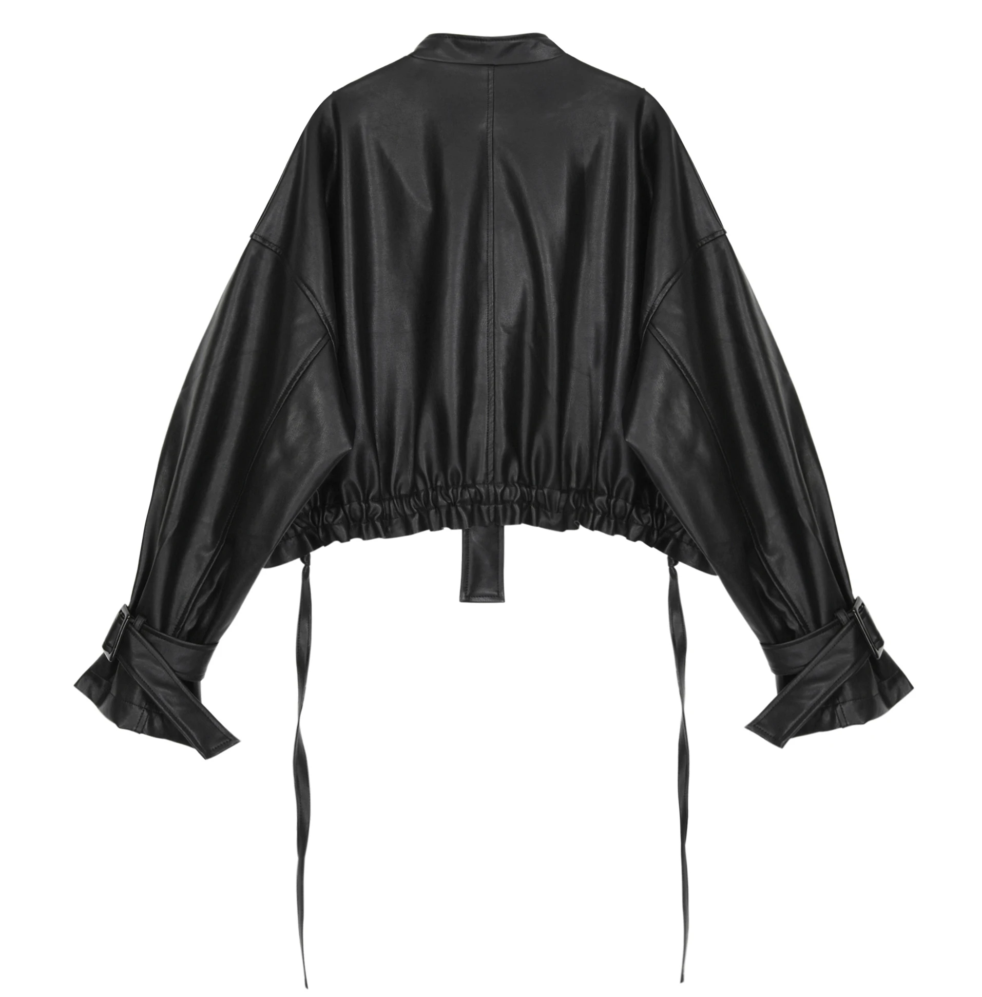 Женский ветронепроницаемый Бомбер, куртка, кожаные куртки, женский корейский пилот, мотоциклетная черная осенняя куртка, большие размеры