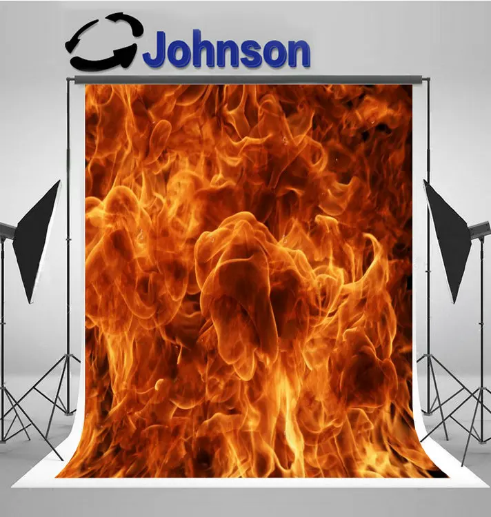 fire flame backgrounds High quality Computer print wall photo backdrop | Электроника