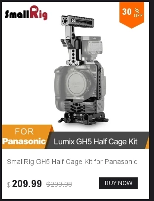 SmallRig Gh5 Sunhood для Panasonic Lumix GH5/GH4/G85/G7/GX8 клетка для камеры Защитная Защита от солнца капюшон экран Sunhood-1972