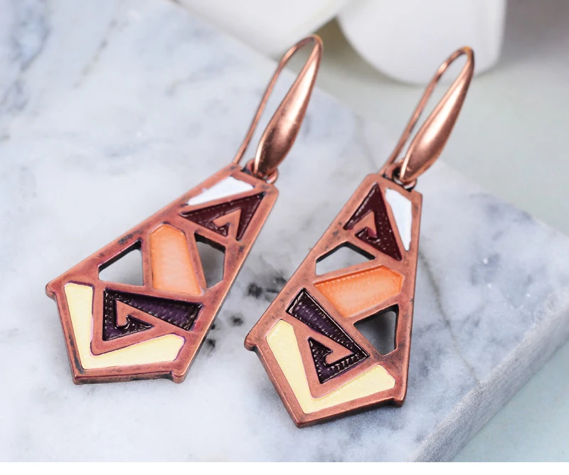 Vintage-Enamel-Colorful-Earrings_11