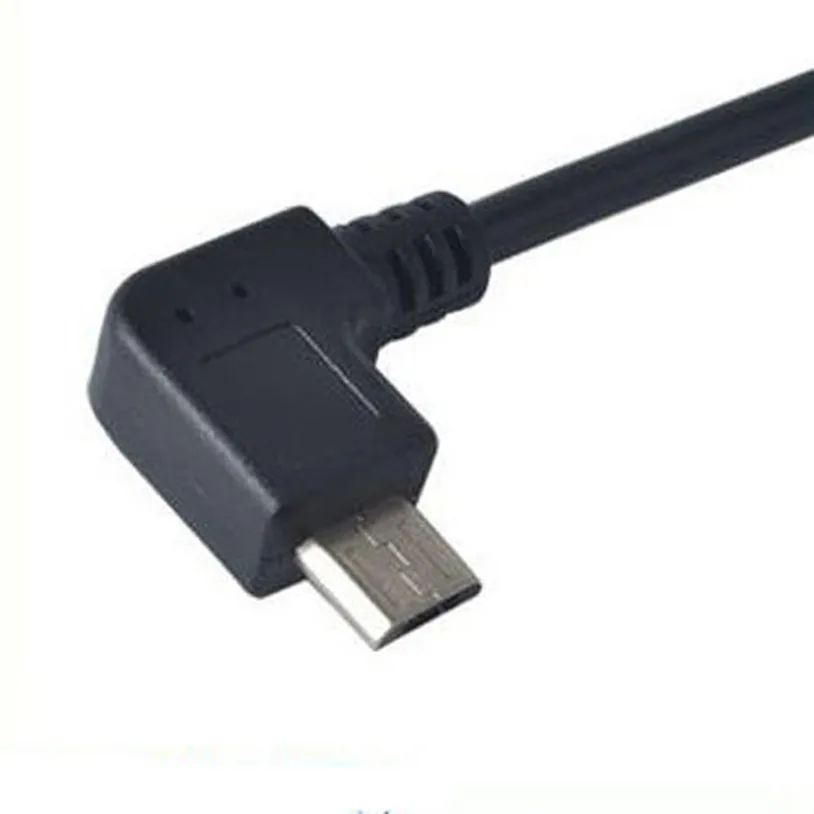 Mosunx Новый USB 2 0 OTG гнездо до 90 градусов Угловой Micro штекер кабель адаптер подарок 12