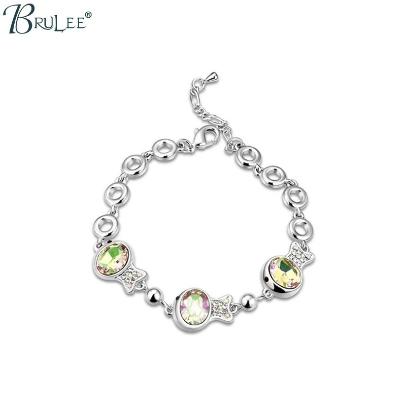 2017 New Fashion Crystal from Swarovski Bracelet Lovely Fish Shape Bradawl Luxury Bangles Women Romantic Jewelry Wholesal | Украшения и