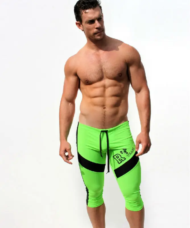 Crazy 50 Off Shorts Brand Sexy Men's Sports Fitness Running bike