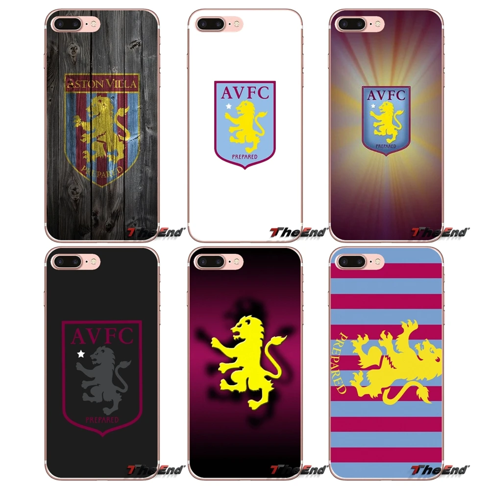 Чехол для iPhone X 4 4S 5 5S 5C SE 6 6S 7 8 Plus Samsung Galaxy J1 J3 J5 J7 A3 A5 2016 2017 Aston Villa Football Club England |