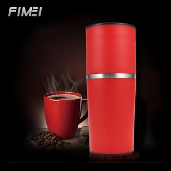

2020 New Original Multifunctional Portable Manual Coffee Grinder Stainless Steel Vacuum Mug Funnel Filter Coffee Mill Machine
