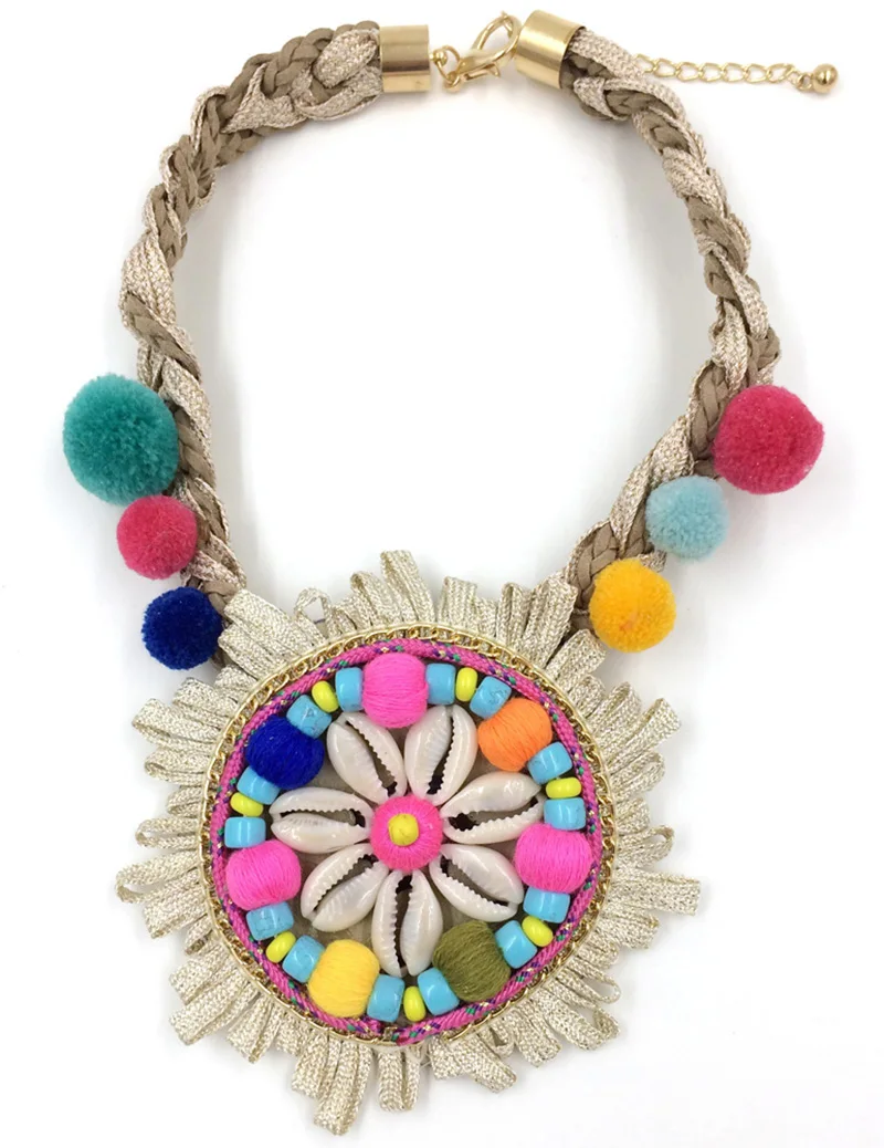 Ожерелье чокер ручной работы в стиле бохо для женщин|necklace painting|jewelry pyramidjewelry emerald