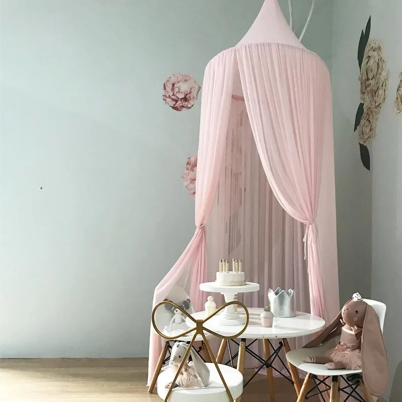

Children's Mosquito Net Chiffon Bed Net Summer Baby Yurt Bed Canopy