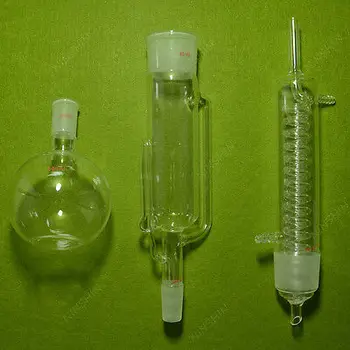 

500ml Soxhlet Extractor,Graham Condenser,one Flat Flask,24/40,50/42