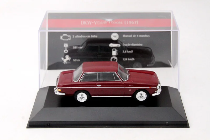 IXO Алтая 1:43 Весы DKW-venmag fissore 1967 автомобилей Игрушечные лошадки модели литой Ограниченная серия