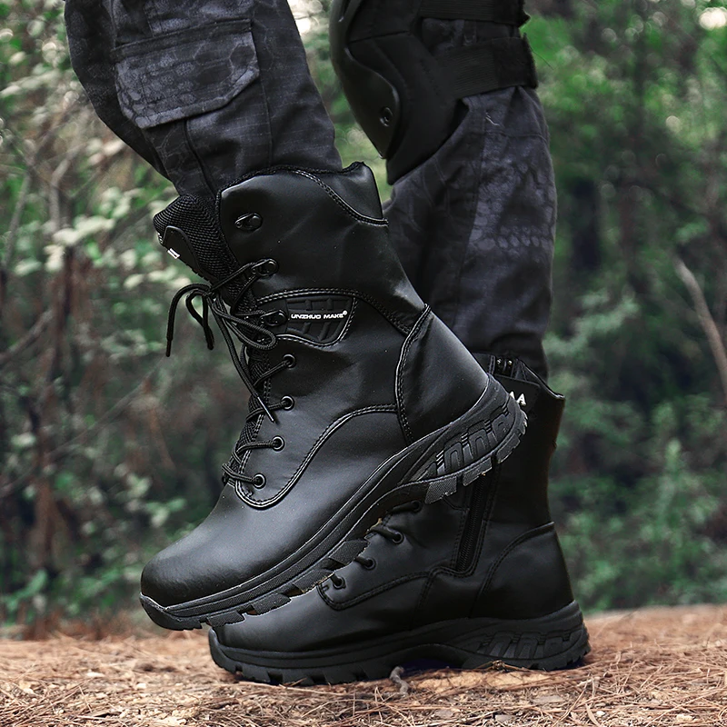 Тактические ботинки, мужские армейские ботинки, мужские военные высокие камуфляжные дышащие ботинки для пешего туризма, альпинизма, мужские уличные ботинки для охоты