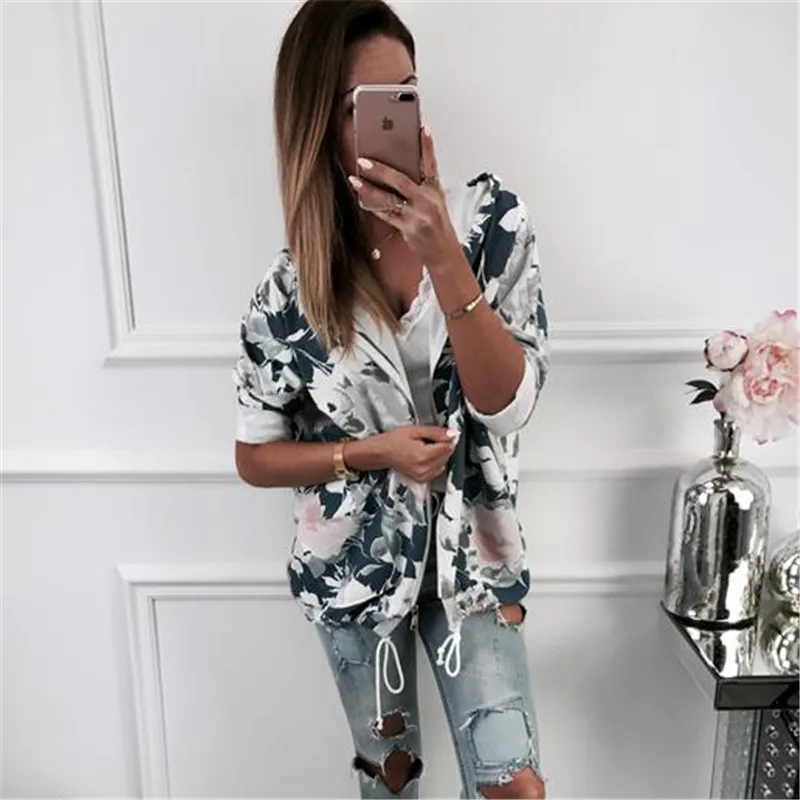  2019 fashion mama hot winter print zip-up woman hoodie casual streetwear o- neck female sweatshirt 