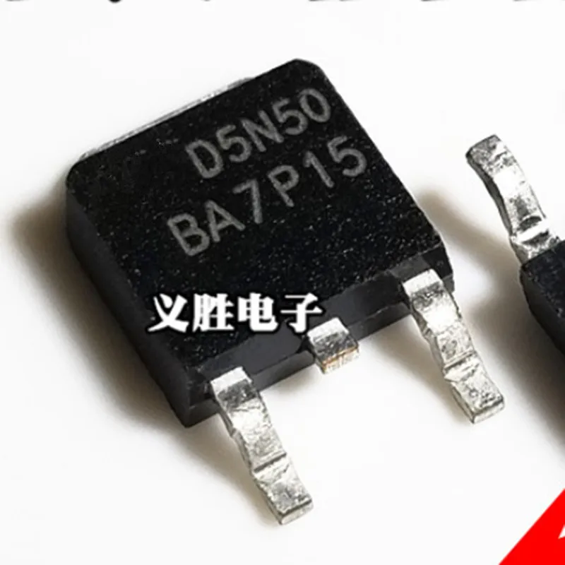 5PCS X Fortior Tech FMD5N50E5 TO-252 MOSFET 5PCS X Fortior Tech FMD5N50E5 TO-252 MOSFET