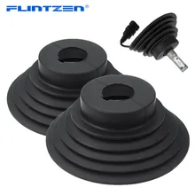 Flintzen 2pcs Universal LED HID Xenon Headlight Kit Car Dustproof Dust Seal Cover For Car Motorcycel