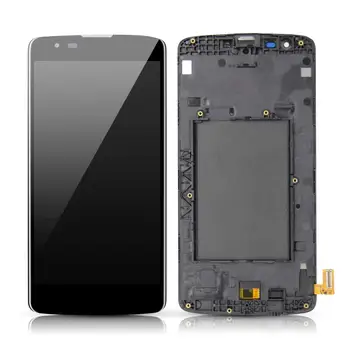 

For 5.0 "LG K8 LTE K350N K350E K350DS LCD Display Digitizer Screen Touch Panel Sensor Assembly With Frame +Tools