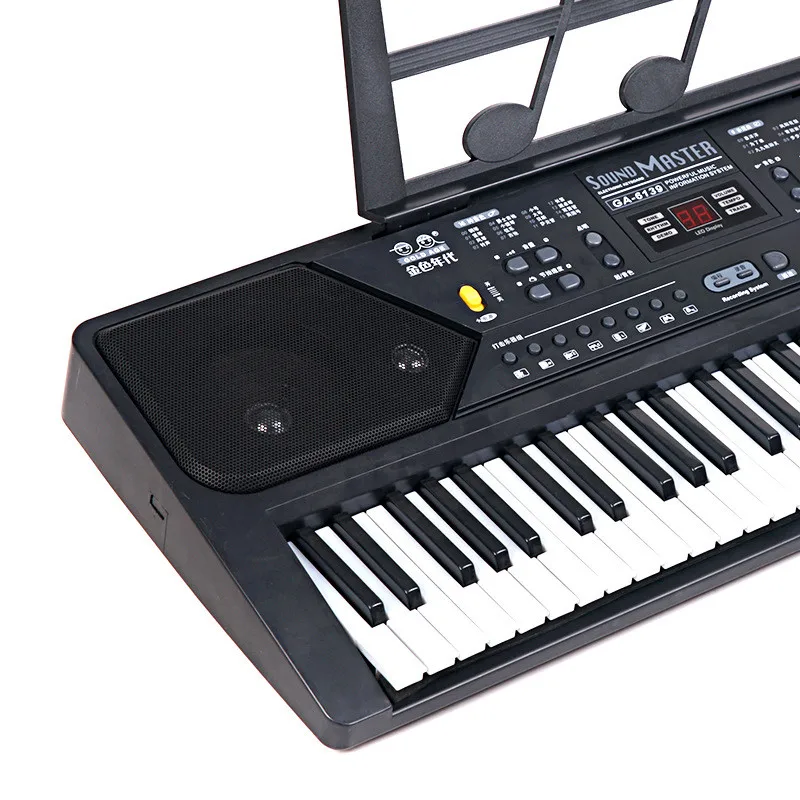Новое поступление 61 Ключи цифровой музыкальная клавиатура пианино электронный ключ доска органы с микрофоном интимные аксессуары
