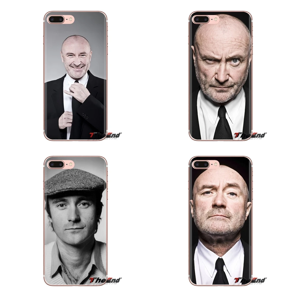 Мягкий прозрачный чехол для Huawei Mate Honor 4C 5C 5X 6X 7 7A 7C 8 9 10 8C 8X 20 Lite Pro Phil Collins |