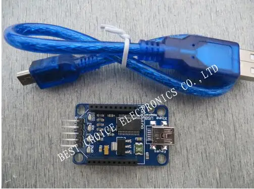 

XBee Explorer Xbee USB Mini Adapter Module Board Base Shield Multifunction New Free shipping for arduino