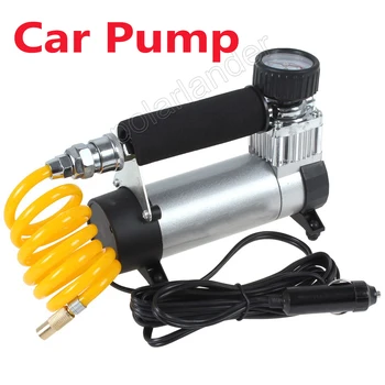 

100PSI Super Flow Tire Inflator Auto high quality 12V Portable Air Compressor Car Pump
